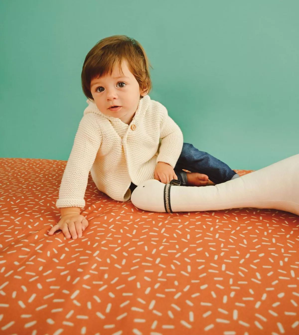 Estoreta de joc per a nadons 135x100cm Crazy stripes - imagen 8
