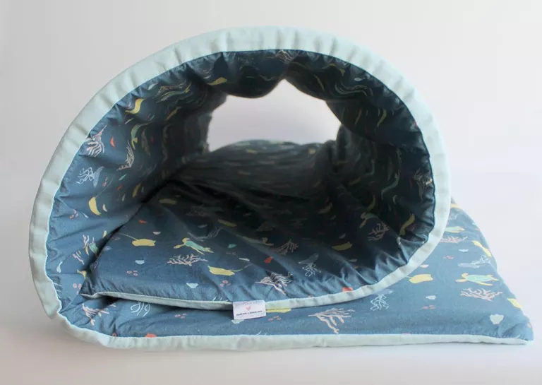 Estoreta per a nadons plegable 135x100cm  Sea turtle - imagen 10